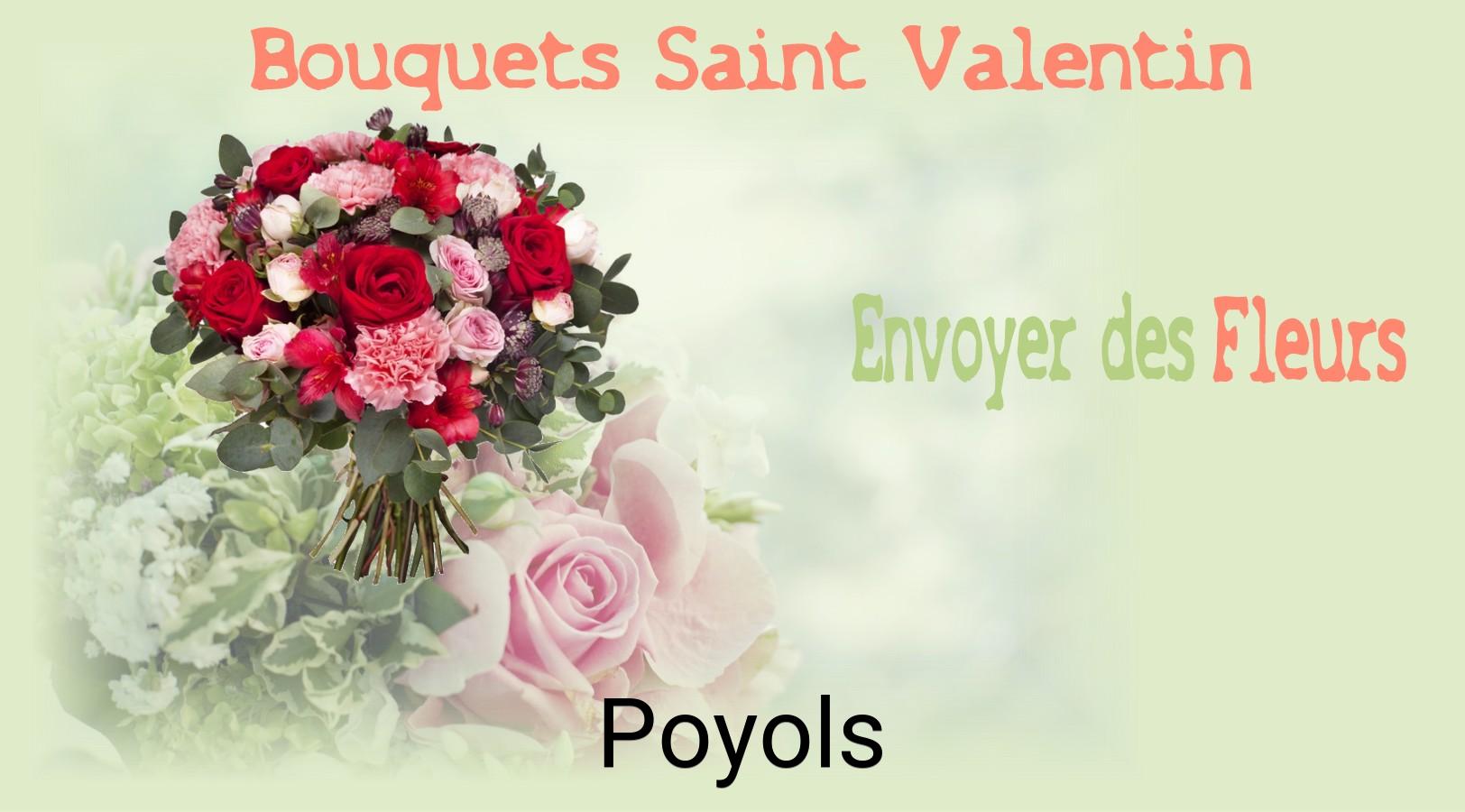 Roses de Saint-Valentin livrées à Poyols